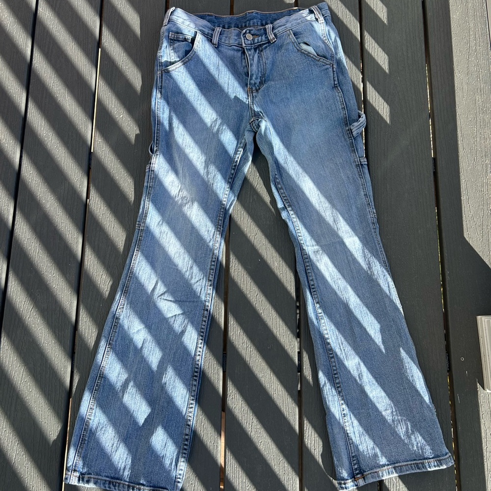 Y2K‎ cargo flare jeans